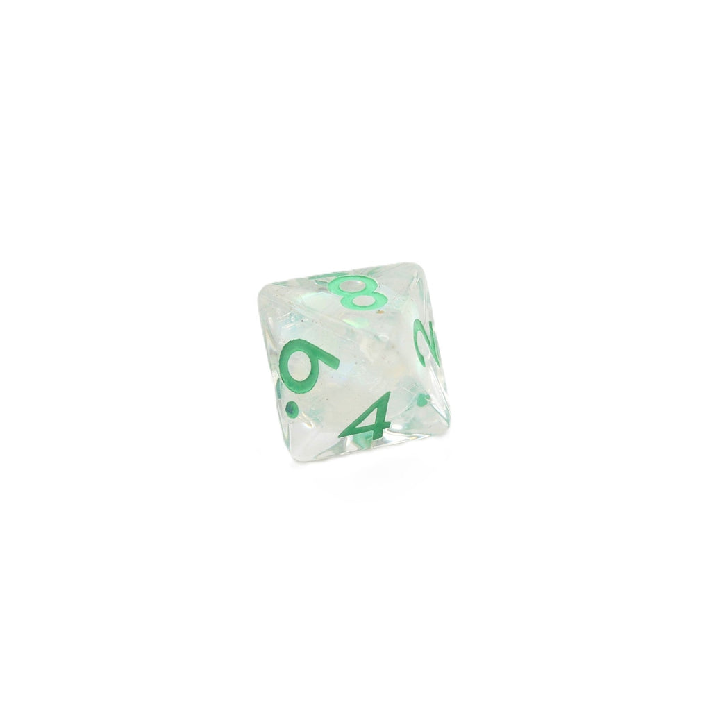 Frosted Meadow - 7 Piece DnD Dice Set | Acrylic RPG Gaming Dice - Collectors World Toys