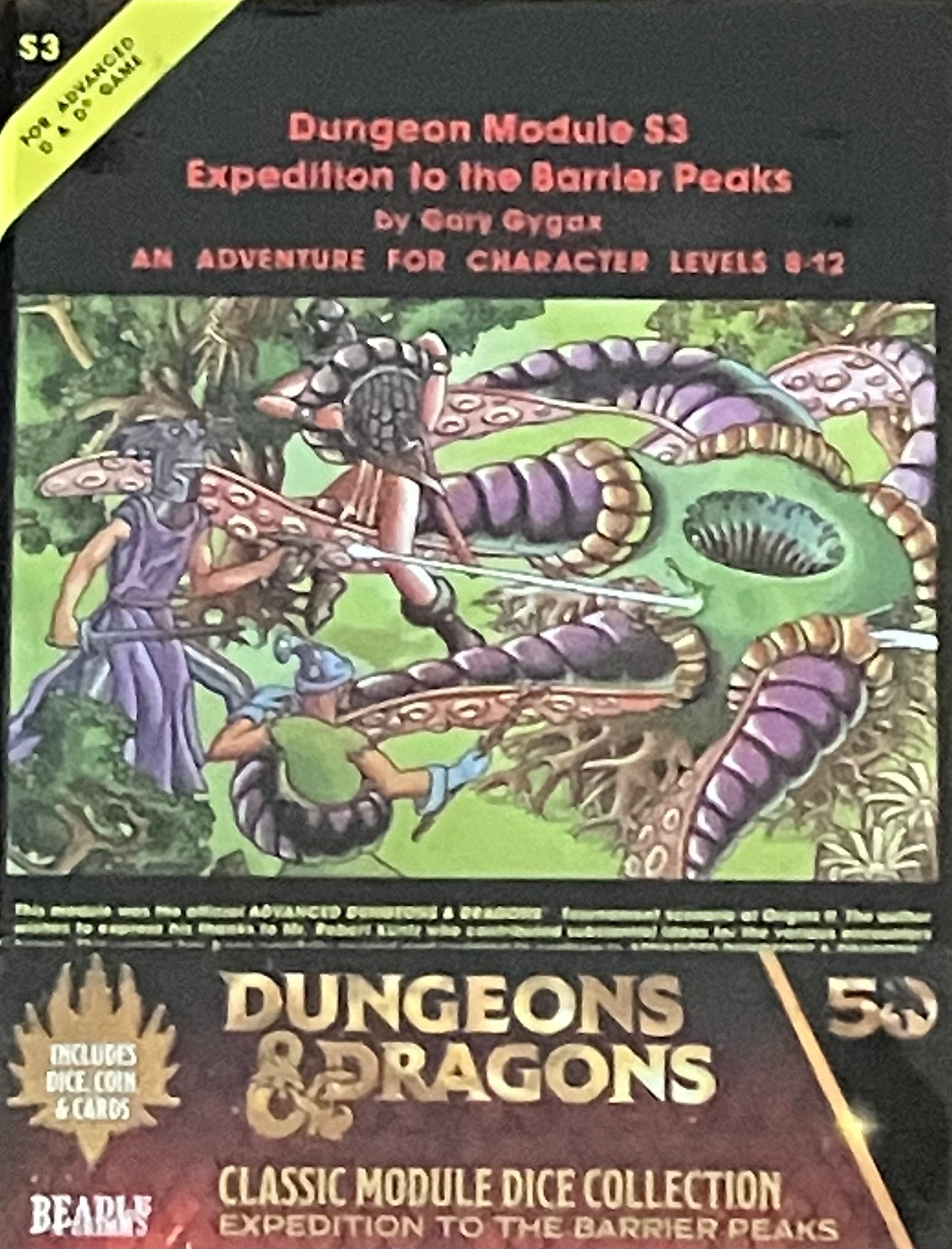 Classic Module Dice Collection: Expedition to the Barrier Peaks Main image