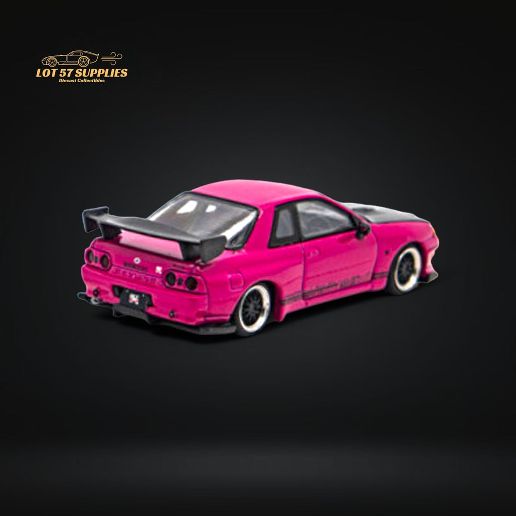 Focal Horizon Skyline GT-R R32 Top Secret Pink 1:64 - Collectors World Toys