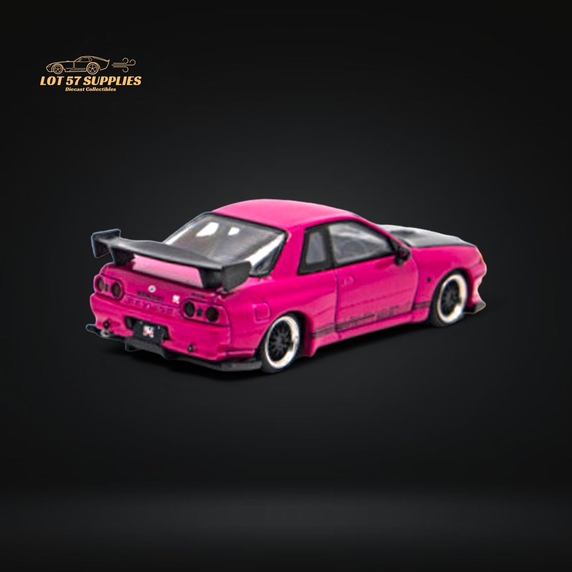 Focal Horizon Skyline GT-R R32 Top Secret Pink 1:64