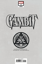Gambit 1 Unknown Comics Blank Exclusive Var (07/06/2022) (07/27/2022) - Collectors World Toys