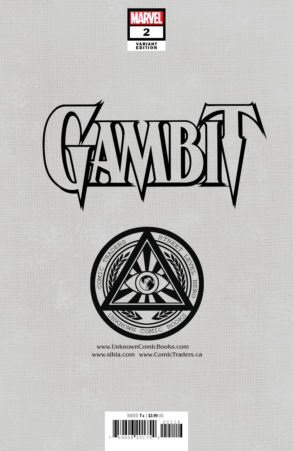 Gambit #2 Unknown Comics Miguel Mercado Exclusive Virgin Vogue Var (08/31/2022) - Collectors World Toys