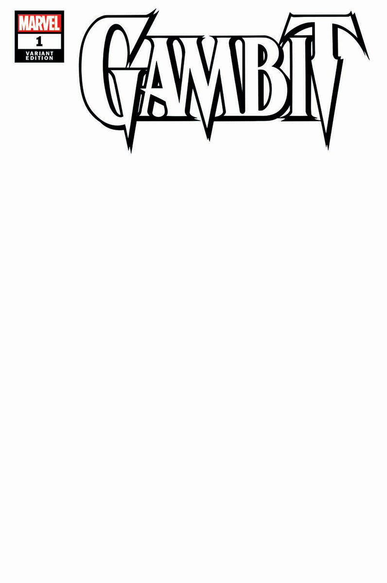 Gambit 1 Unknown Comics Blank Exclusive Var (07/06/2022) (07/27/2022) Main image