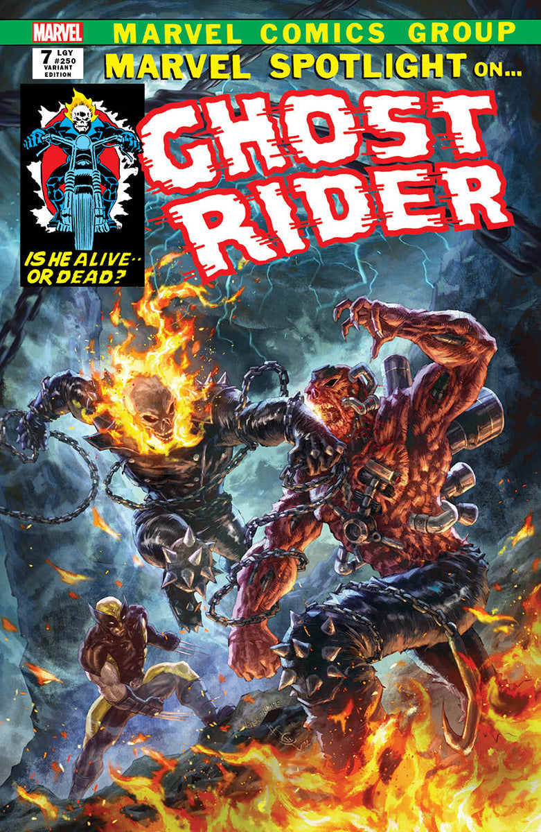 GHOST RIDER #7 UNKNOWN COMICS ALAN QUAH EXCLUSIVE VAR (10/12/2022) - Collectors World Toys Main image