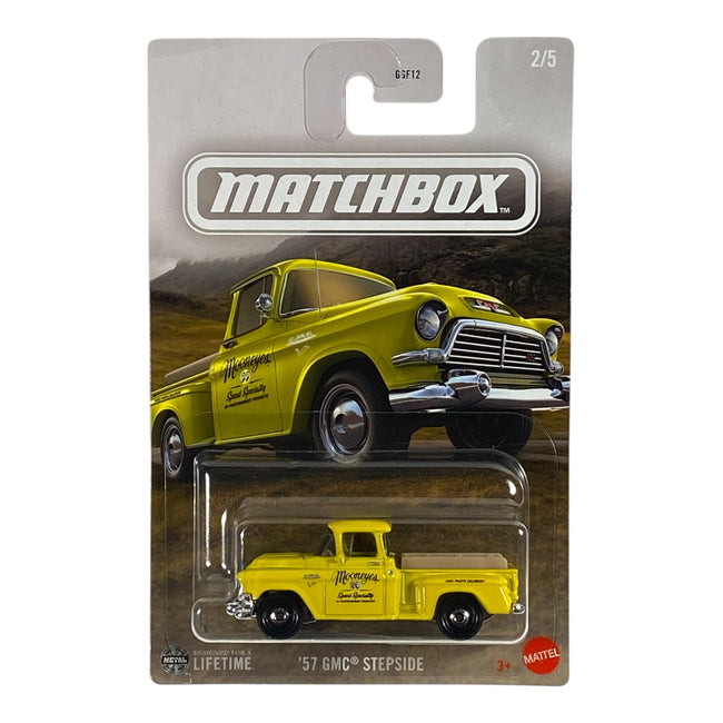 Matchbox '57 GMC Stepside - Matchbox 2025 Truck Series 2/5 - Collectors World Toys Hover Image
