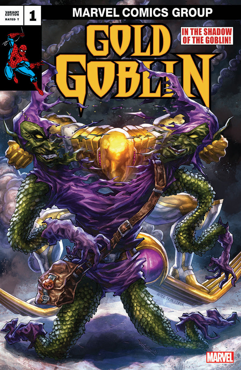 Gold Goblin #1 Unknown Comics Alan Quah Exclusive Var (11/16/2022) - Collectors World Toys Main image