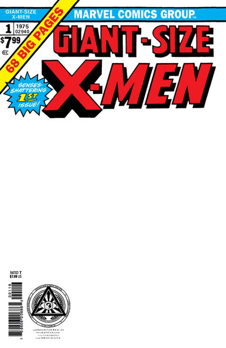 Giant-Size X-Men #1 Facsimile Edition [New Printing] Unknown Comics Exclusive Blank Var  (08/30/2023) - Collectors World Toys