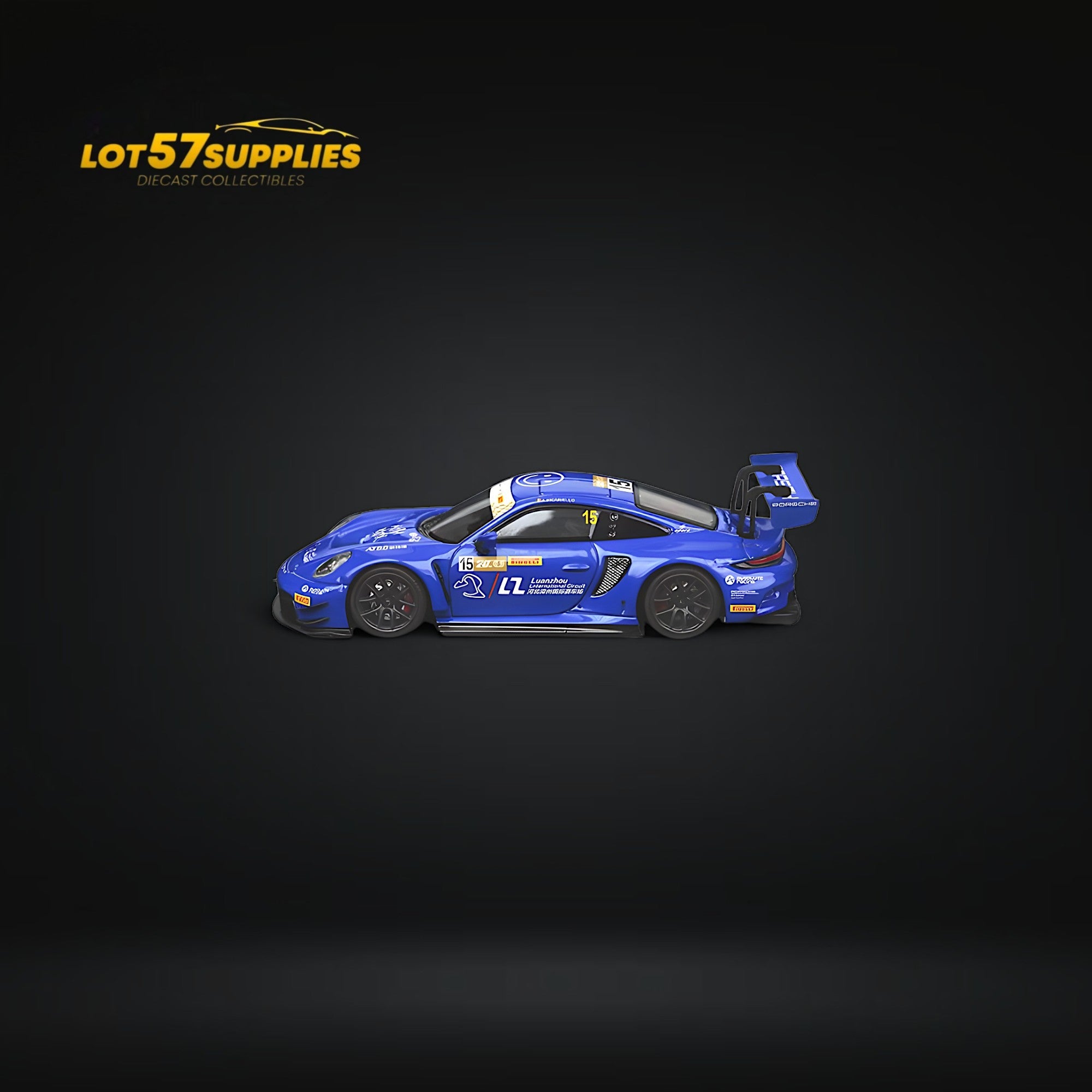 (Pre-Order) SR STAR RACE Porsche 911 GT3 Racing Blue No.15 Racing 1:64 - Collectors World Toys