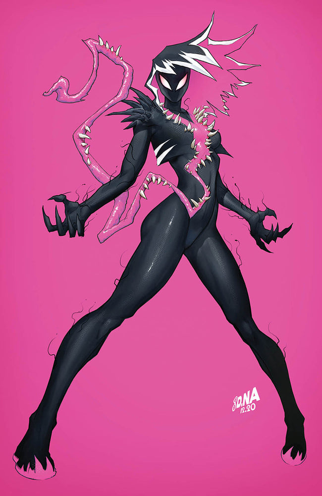 KING IN BLACK GWENOM VS CARNAGE #1 (OF 3) UNKNOWN COMICS DAVID NAKAYAMA EXCLUSIVE VIRGIN COLOR BLEED VAR (01/13/2021) Hover Image