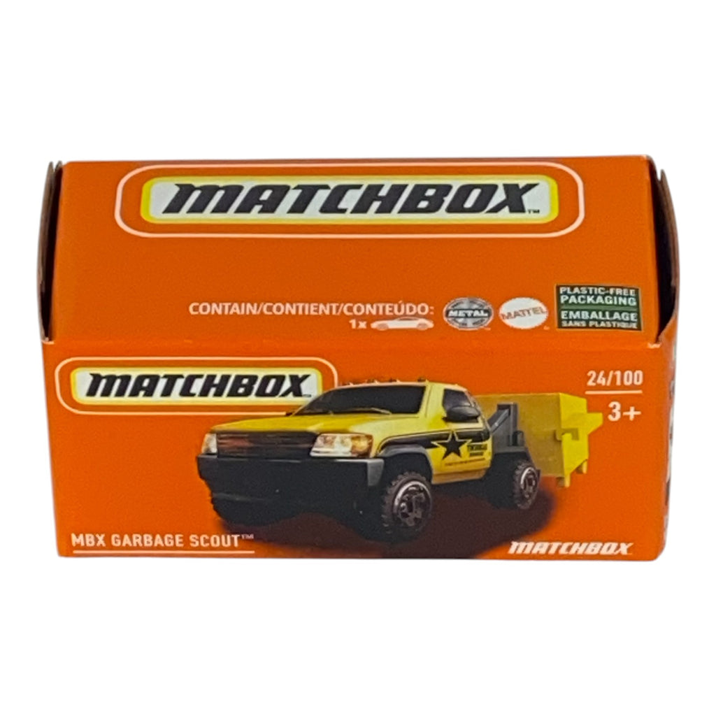 Matchbox MBX Garbage Scout - Power Grabs - Matchbox Series 24/100 - Collectors World Toys