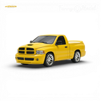 (Pre-Order) Funny Model 2004 Dodge RAM SRT-10 - Yellow Fever 1:64