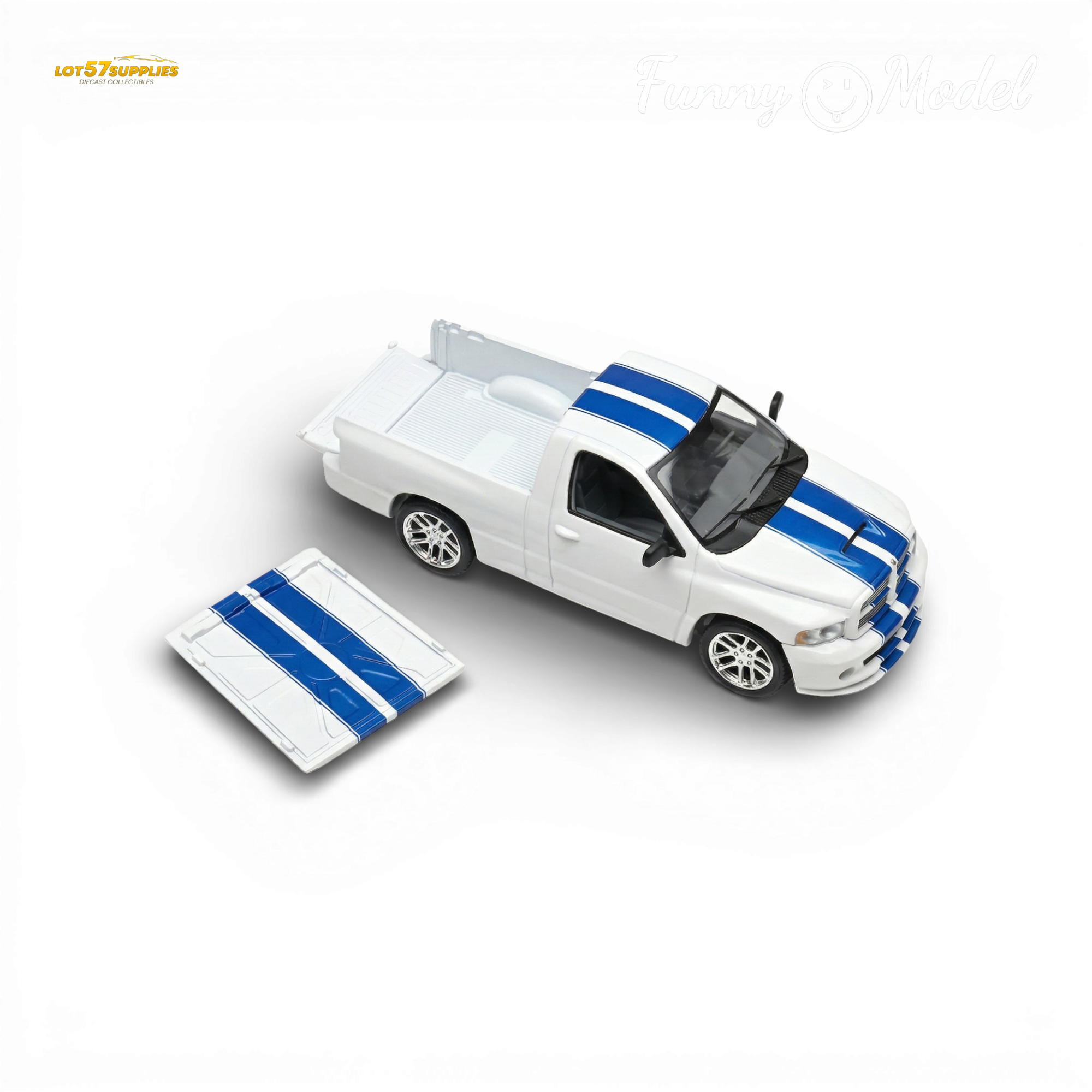 (Pre-Order) Funny Model 2004 Dodge RAM SRT-10 - Commemorative Edition 1:64