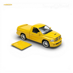 (Pre-Order) Funny Model 2004 Dodge RAM SRT-10 - Yellow Fever 1:64