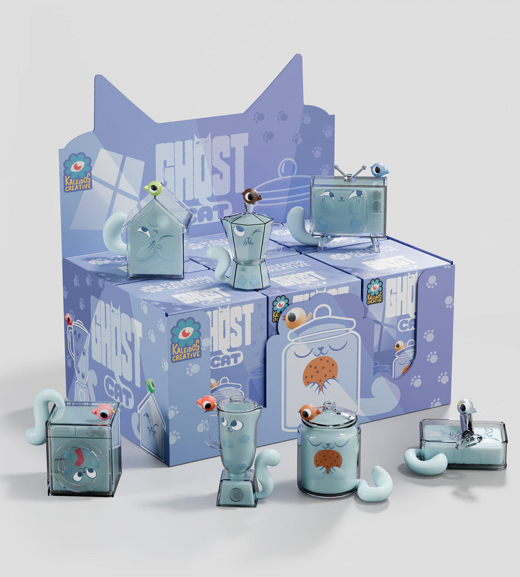 Ghost Cat Blind Box (1 Blind Box) - Collectors World Toys