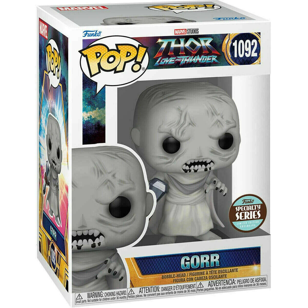 Pop! Marvel: Thor Love and Thunder - Gorr (with Stormbreaker) Specialty Series Exclusive Main image