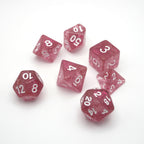 Essence of Grapefruit - 7 Piece DnD Dice Set | Acrylic RPG Gaming Dice - Collectors World Toys