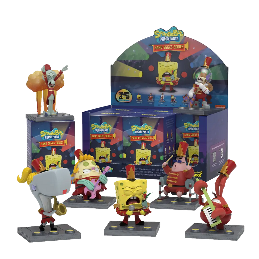 SpongeBob SquarePants: Band Geeks Series Blind Box (1 Blind Box) - Collectors World Toys