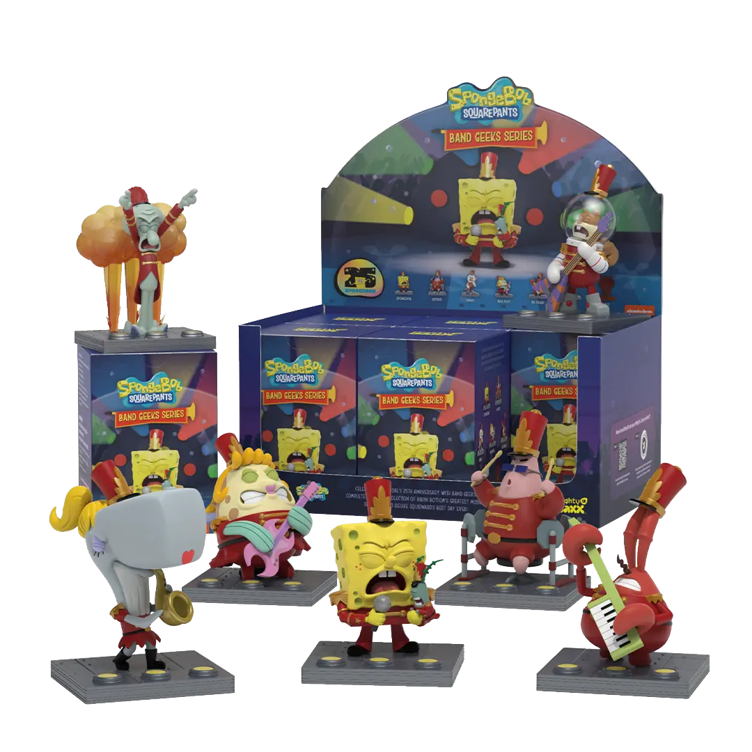 SpongeBob SquarePants: Band Geeks Series Blind Box (1 Blind Box) - Collectors World Toys