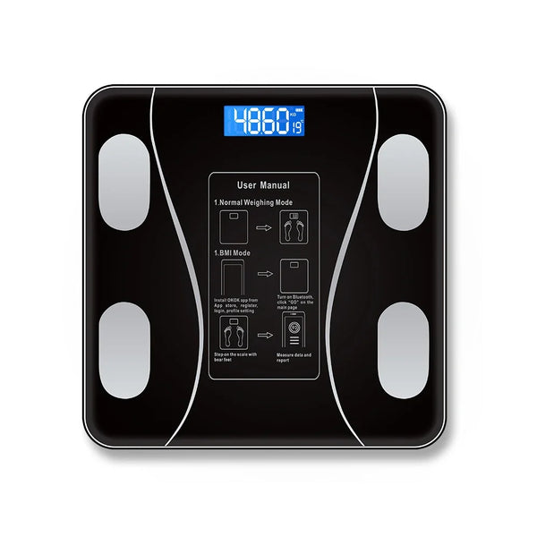 Smart Body Fat Scale – Wireless Digital Bathroom Weight & Analyzer