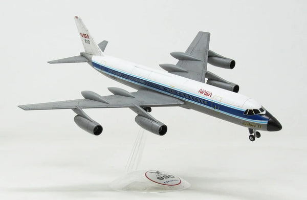 1:135 Convair 990 Coronado Jet Airliner with Swivel Stand Plastic Model Kit