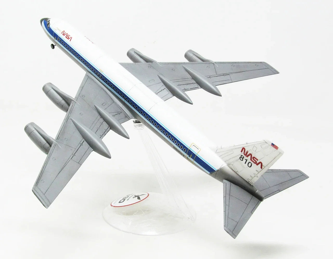 1:135 Convair 990 Coronado Jet Airliner with Swivel Stand Plastic Model Kit