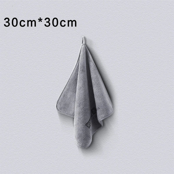 High-end Microfiber Auto Wash Towel Car Cleaning Drying Cloth Hemming Car Care Cloth Detailing Car Wash Towel