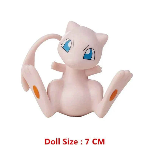 Pokemon 4-13Cm New Cartoons Movie Anime Figure Pikachu Mewtwo Charmander Blastoise Gurado Pet Action Model Toy Gifts