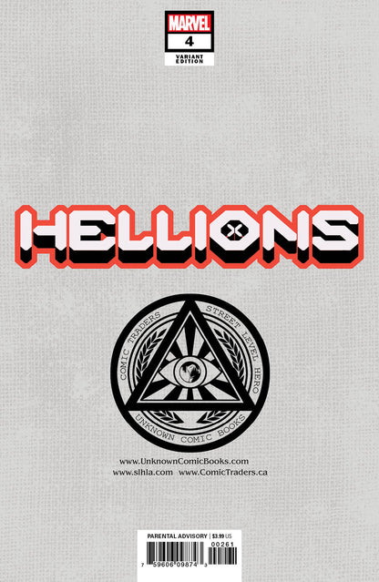 Hellions #4 Unknown Comics Jay Anacleto Exclusive Virgin Var (09/16/2020) - Collectors World Toys