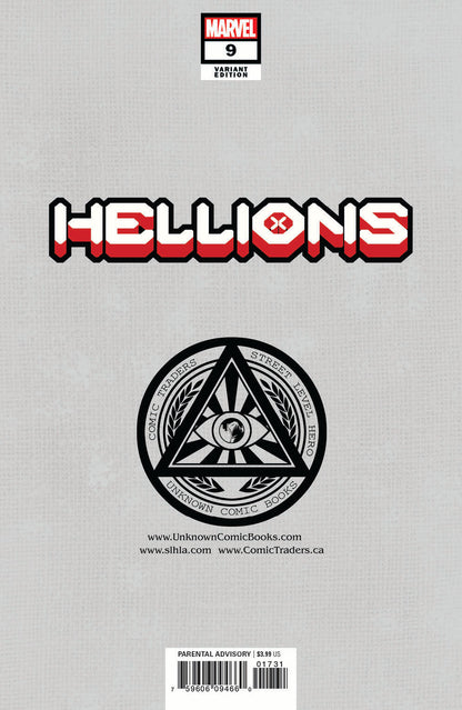 Hellions #9 Unknown Comics Lucas Werneck Exclusive Var (02/03/2021) - Collectors World Toys