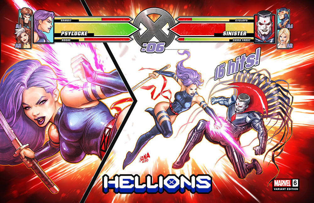 [SIGNED by David Nakayama] HELLIONS #6 UNKNOWN COMICS DAVID NAKAYAMA EXCLUSIVE VAR XOS (11/30/2022) - Collectors World Toys Main image