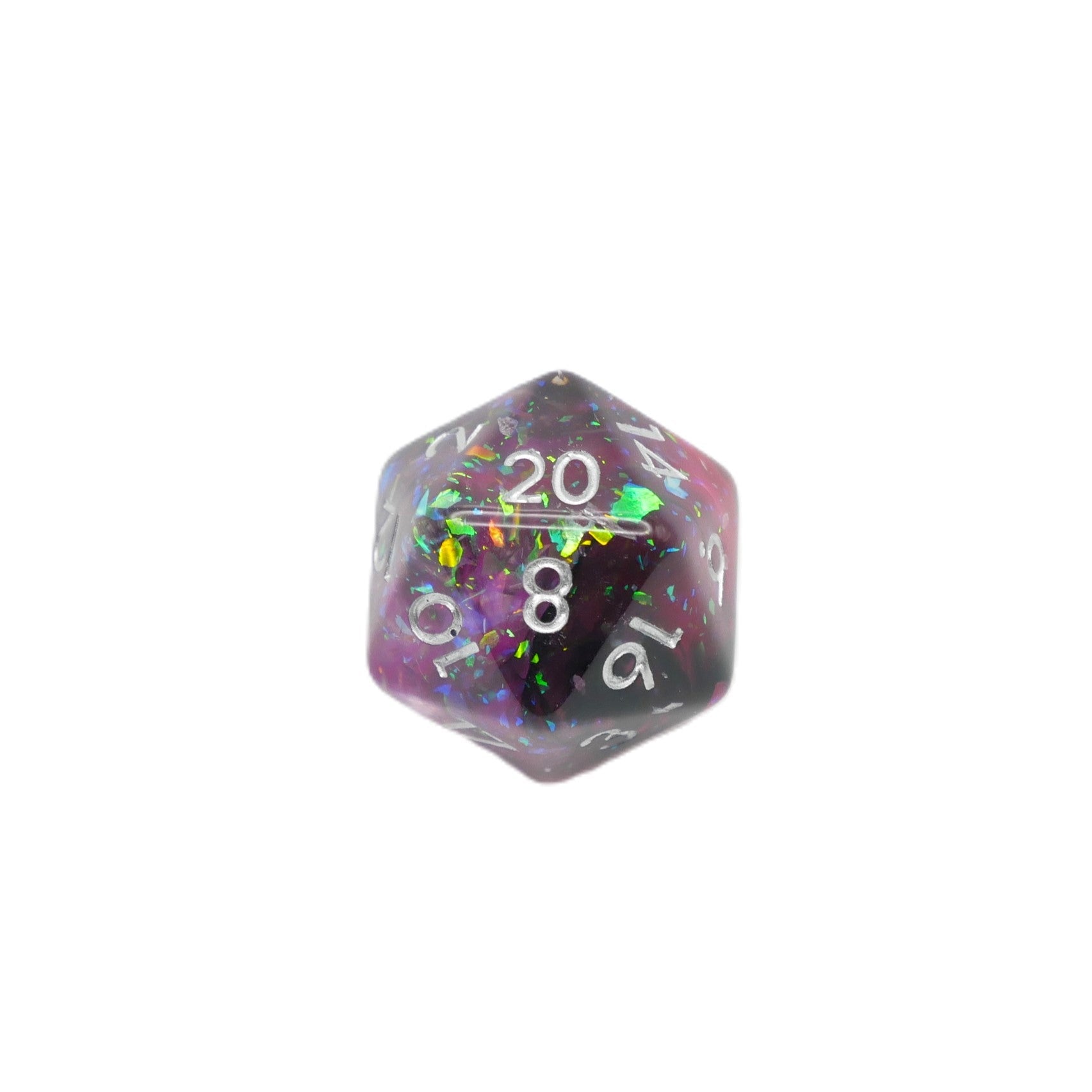 Heart's Content - 7 Piece DnD Dice Set | Acrylic RPG Gaming Dice - Collectors World Toys