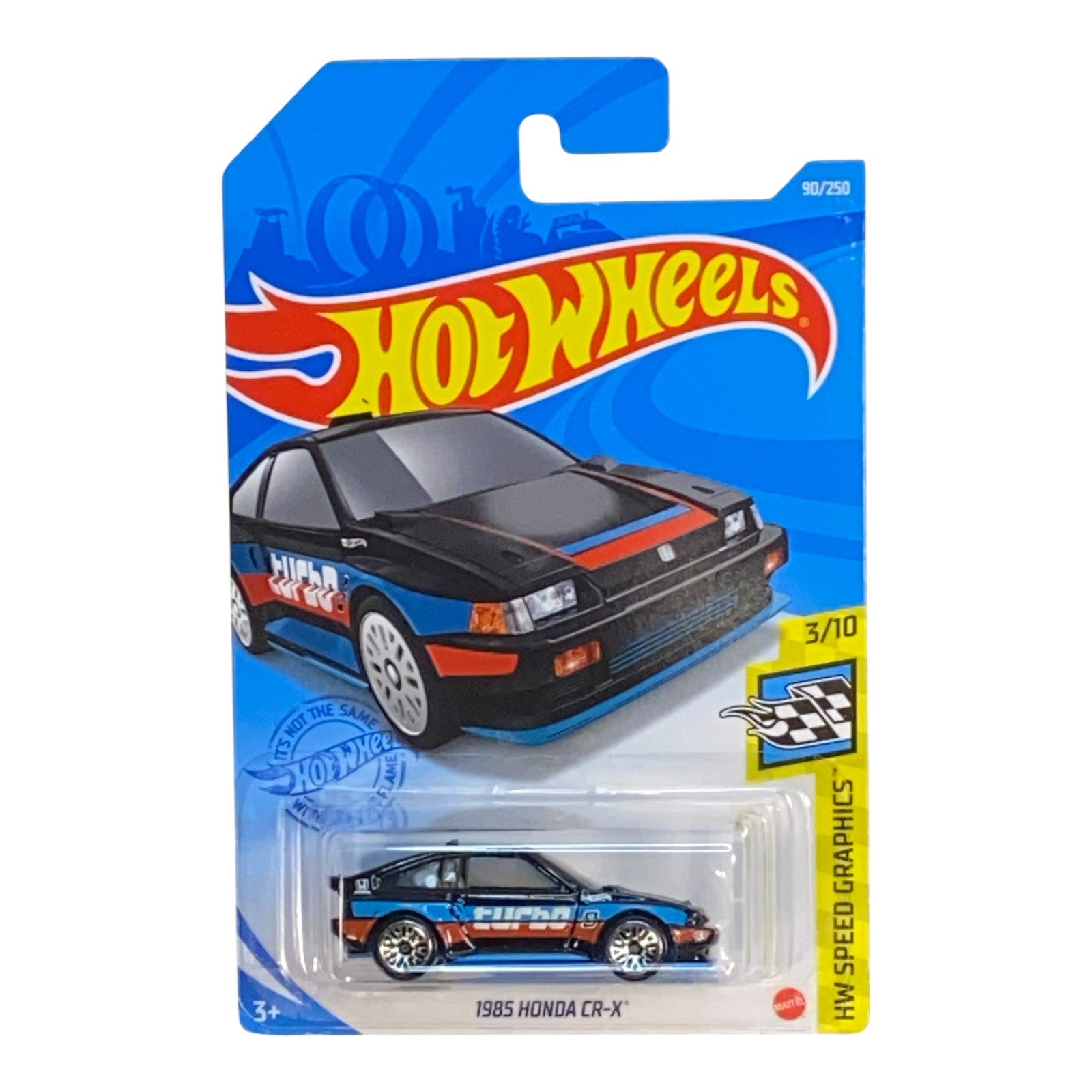 Hot Wheels 1985 Honda CR-X - Speed Graphics Series 3/10