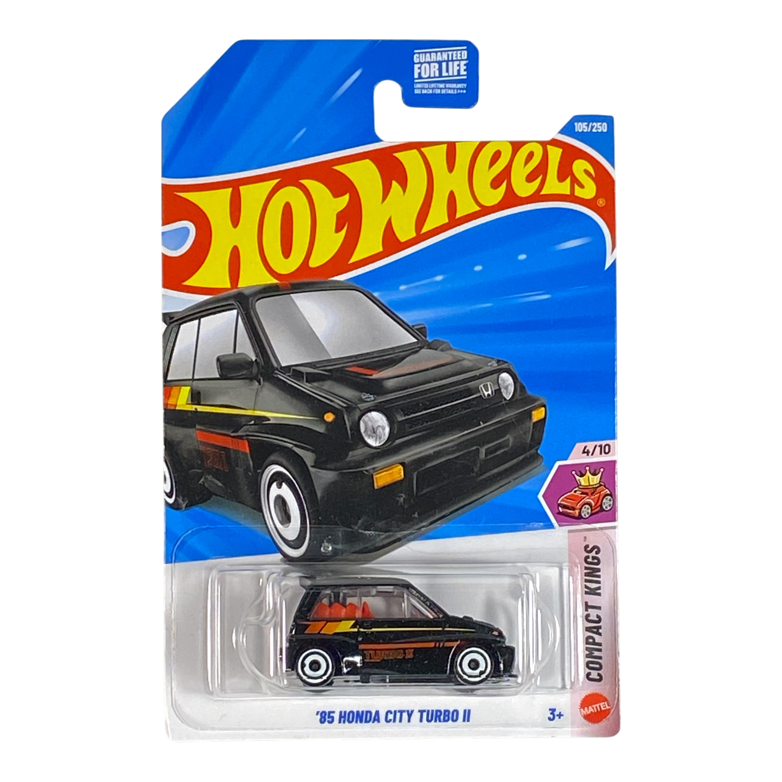 Hot Wheels '85 Honda City Turbo II | Compact Kings Series 4/10 Main image