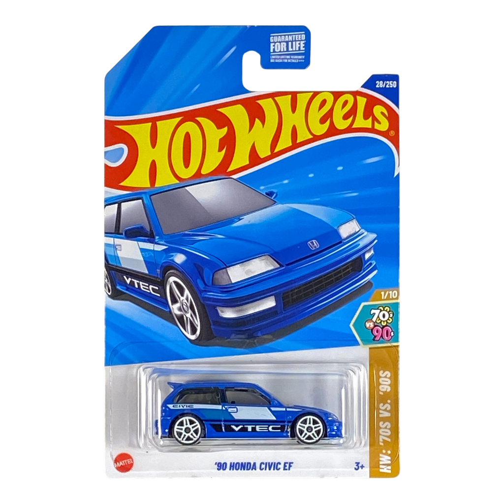 Hot Wheels '90 Honda Civic EF - HW: '70s VS. '90s Series 1/10