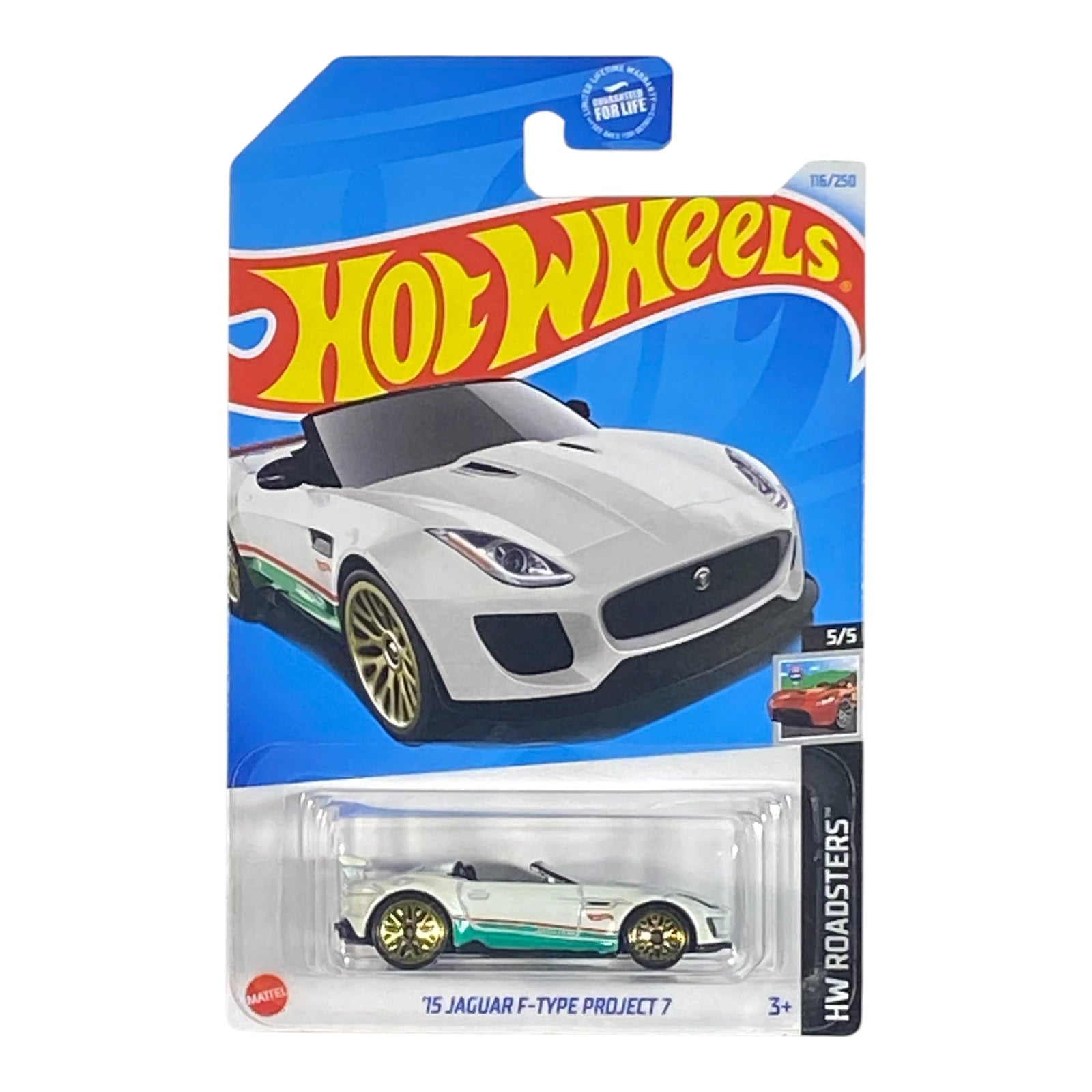 Hot Wheels '15 Jaguar F-Type Project 7 - HW Roadsters Series 5/5 Main image