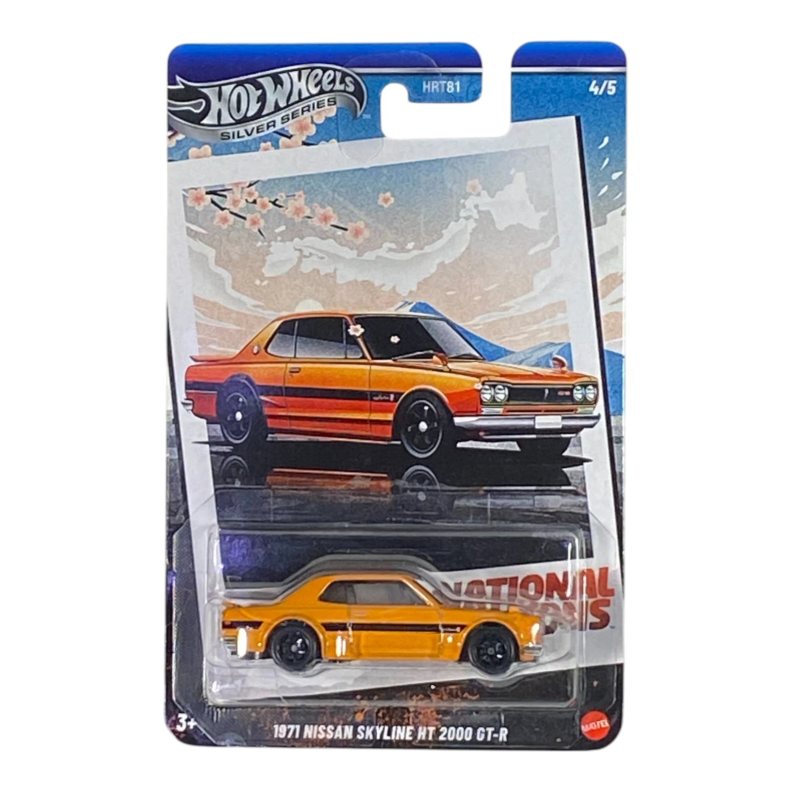 Hot Wheels 1971 Nissan Skyline HT 2000 GT-R - Silver Series 4/5 Main image