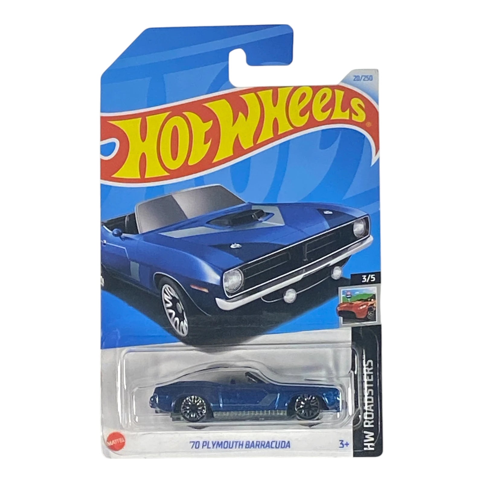 Hot Wheels '70 Plymouth Barracuda - Roadsters Series 3/5