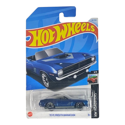 Hot Wheels '70 Plymouth Barracuda - Roadsters Series 3/5