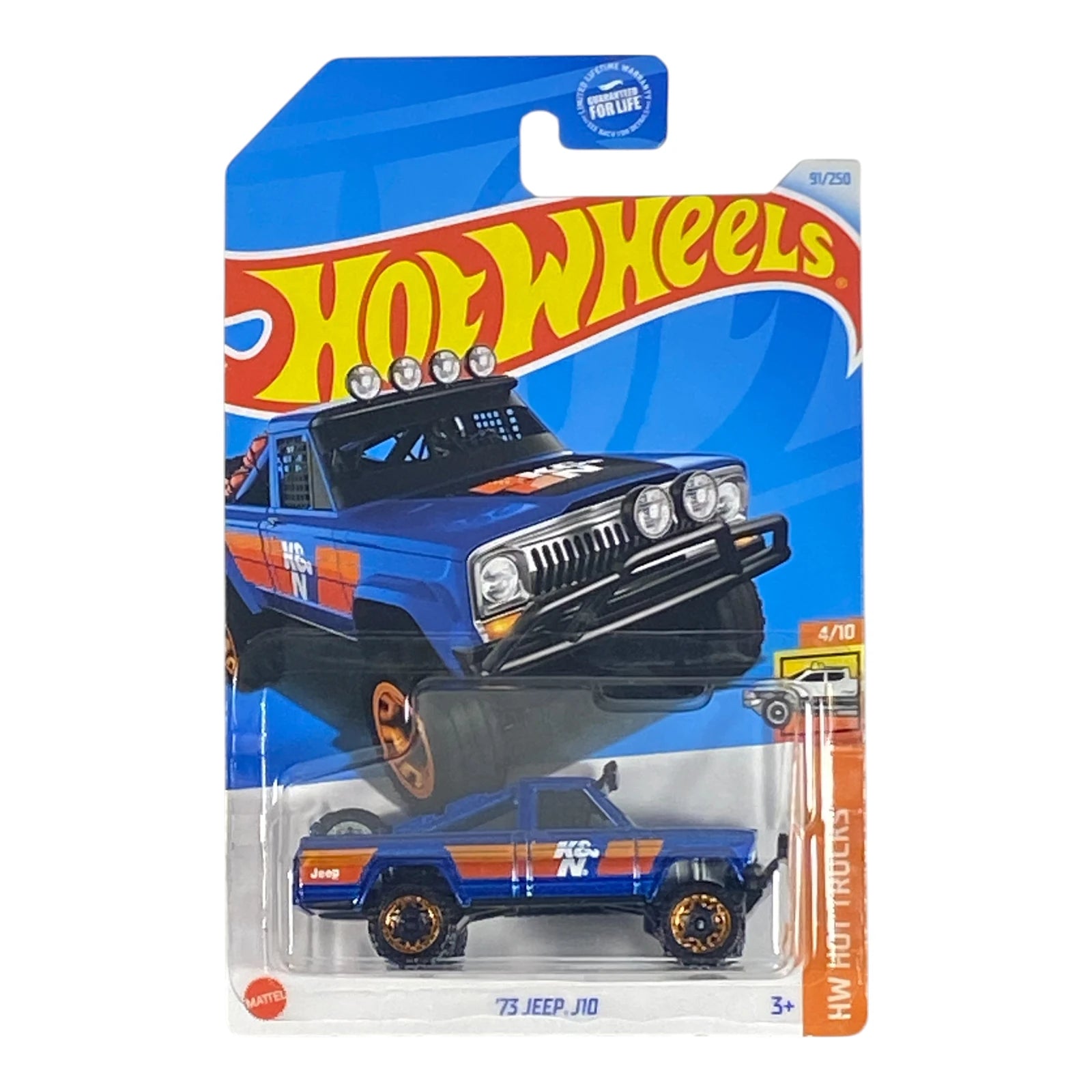 Hot Wheels '73 Jeep J10 - Hot Trucks Series 4/10 Main image