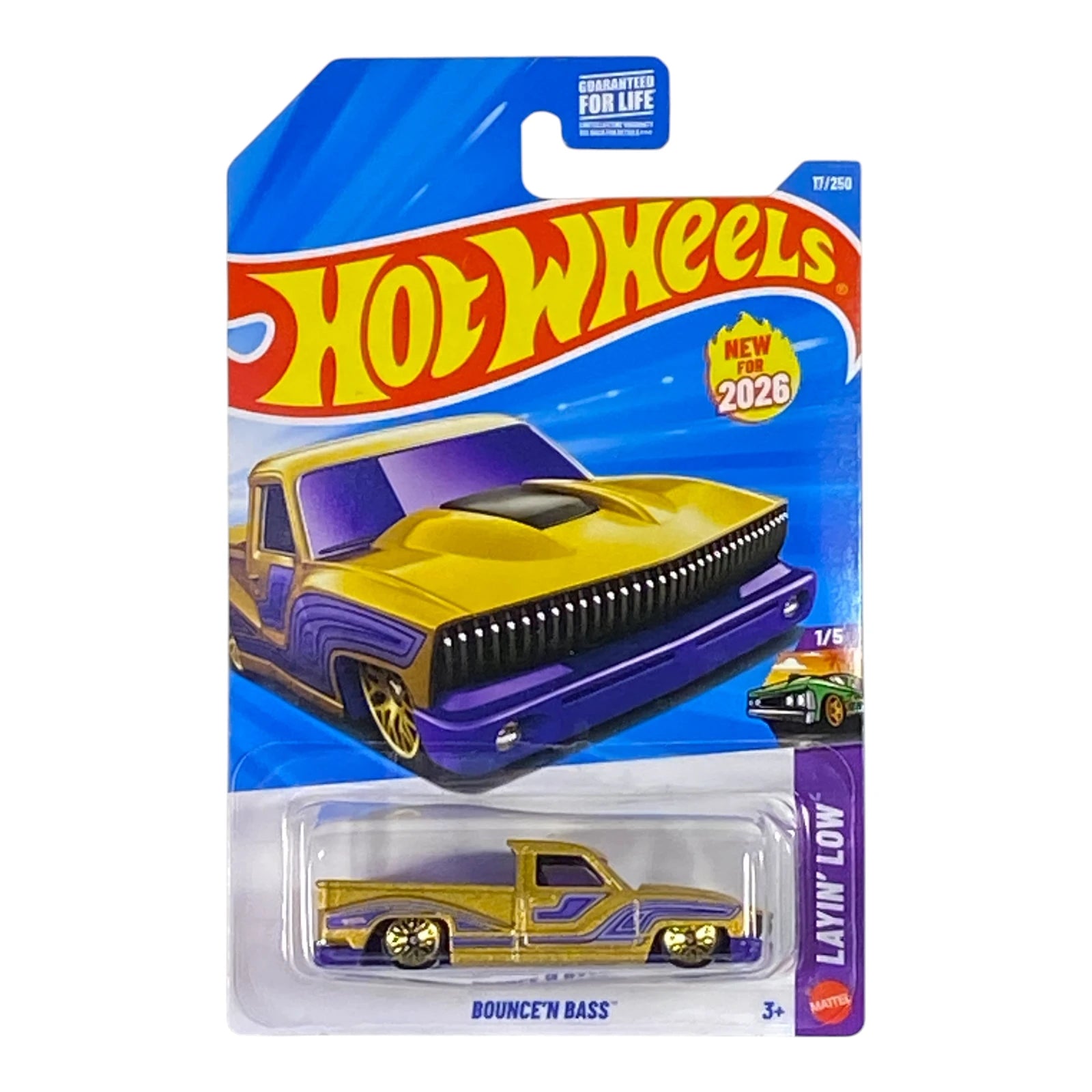 Hot Wheels Bounce'n Bass - Layin' Low Series 1/5 Main image