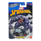 Hot Wheels Silver Series Spider-Man Complete Set of 5 (2026) - Limited Edition Collectible Diecast Cars