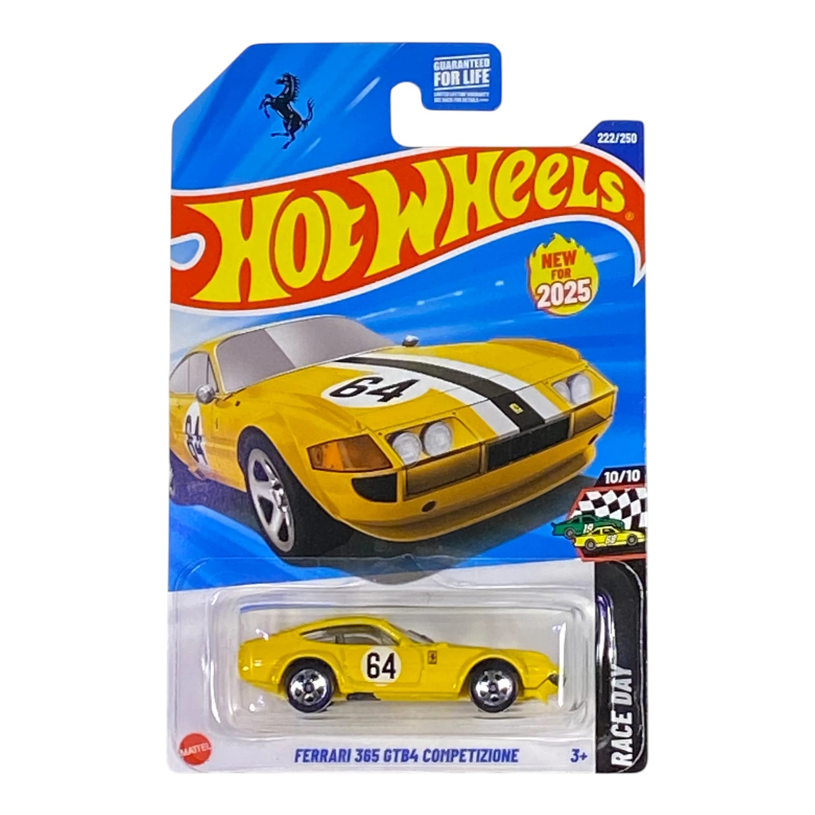 Hot Wheels Ferrari 365 GTB4 Competizione - Race Day Series 10/10