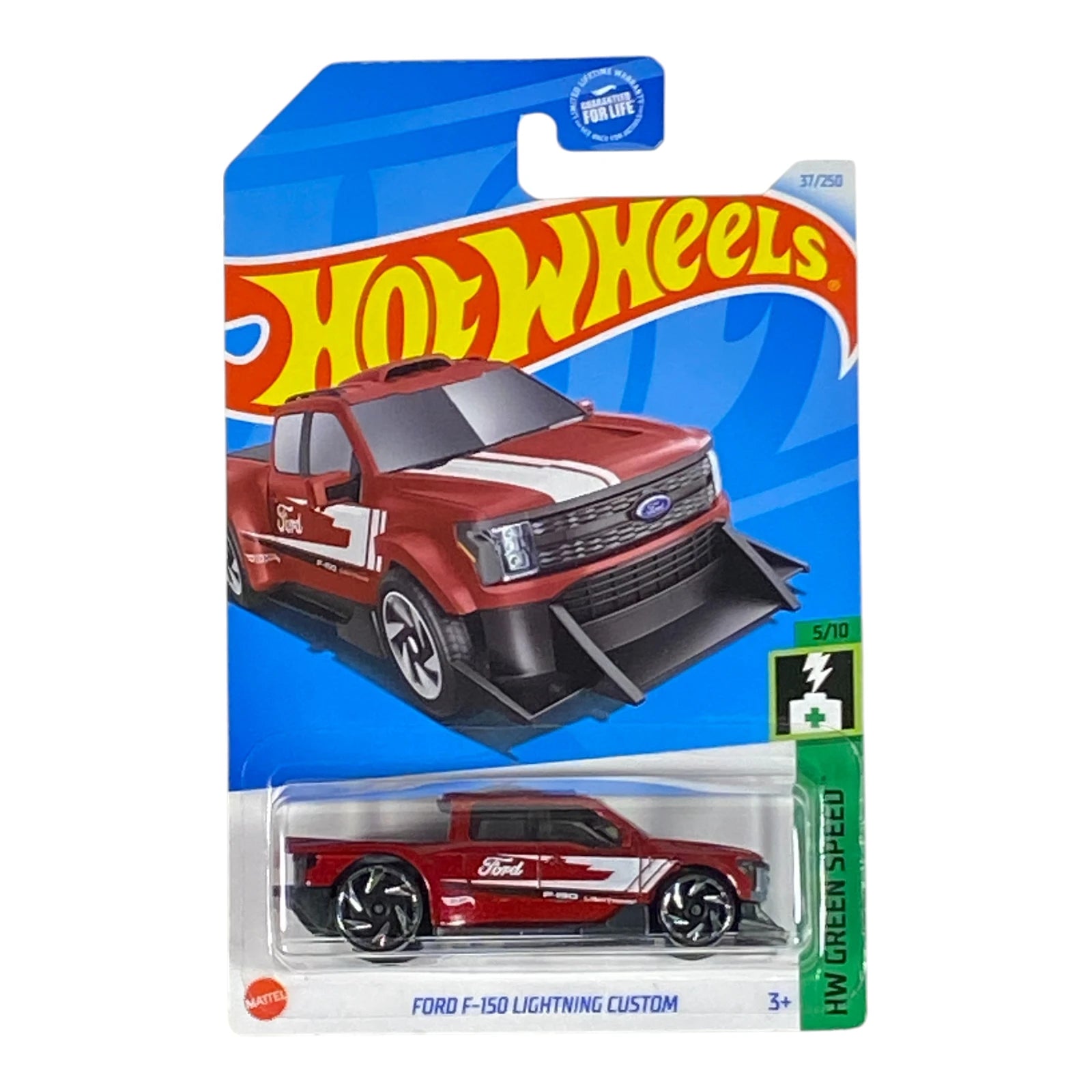 Hot Wheels Ford F-150 Lightning Custom - HW Green Speed Series 5/10 Main image