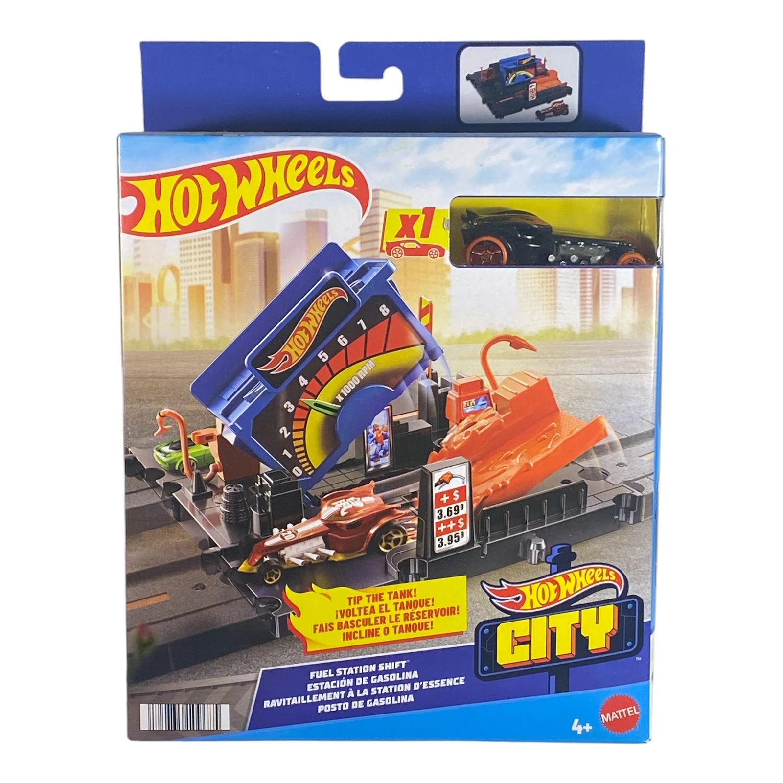 Hot Wheels Fuel Station Shift - Hot Wheels City Playset Main image