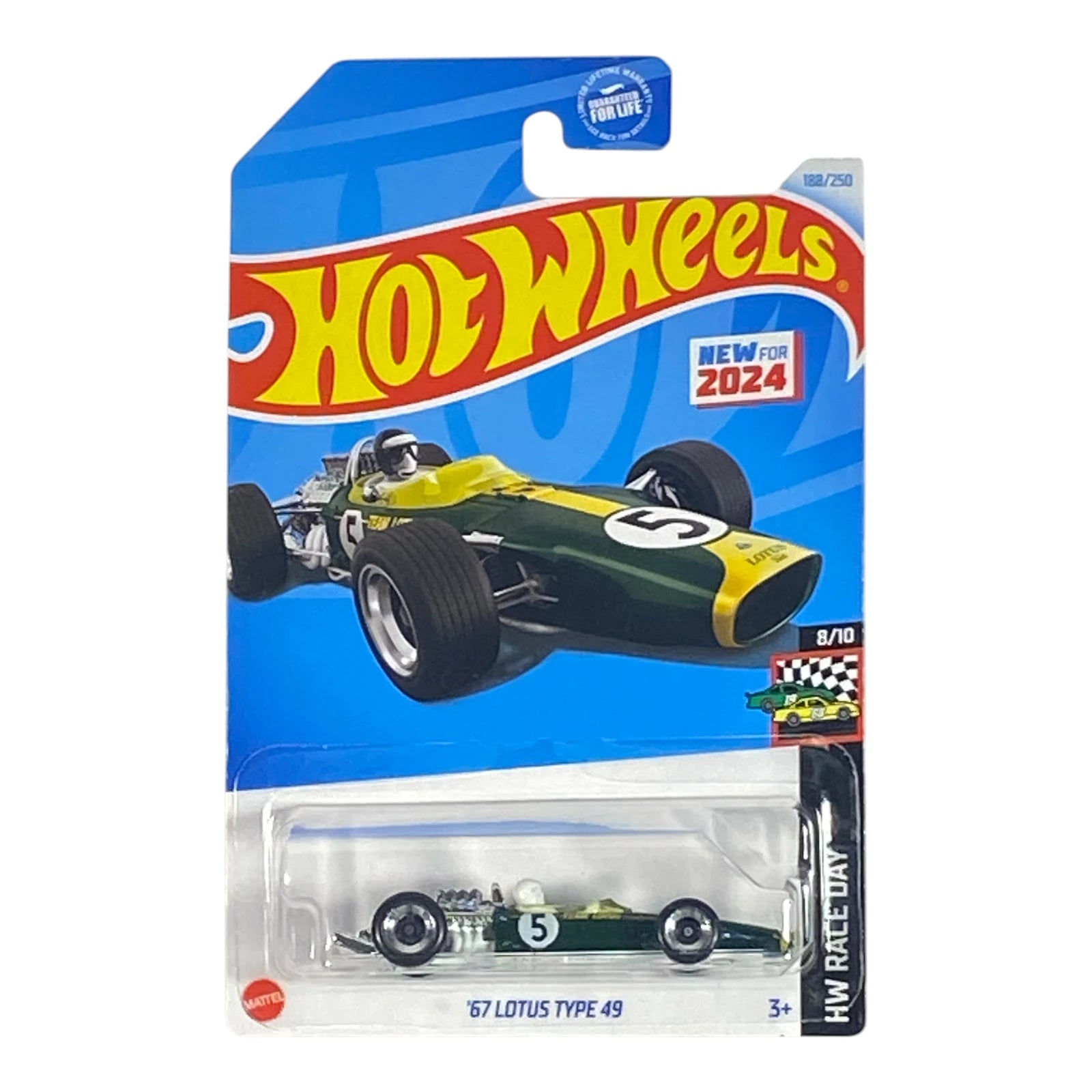 Hot Wheels '67 Lotus Type 49 - HW Race Day Series 8/10 Main image