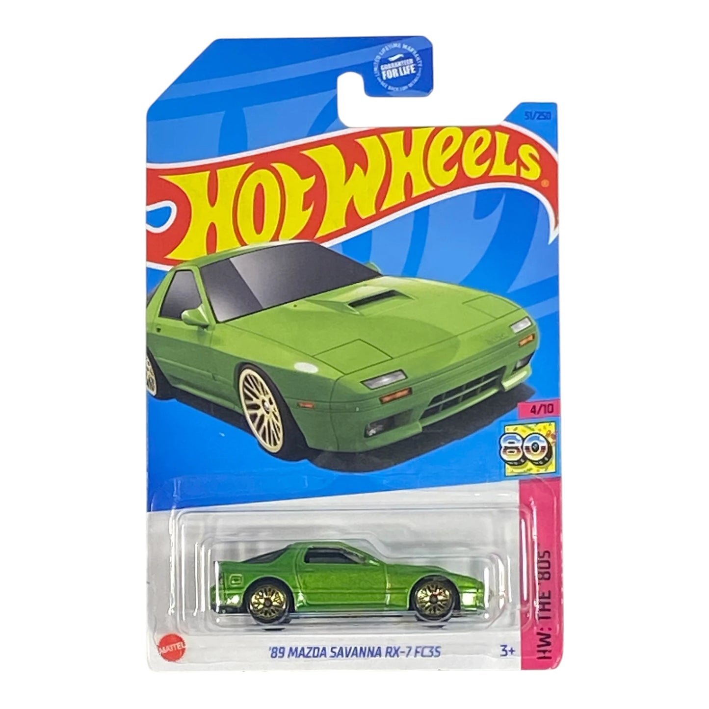 Hot Wheels '89 Mazda Savanna RX-7 FC35 - HW: The '80s Series 4/10