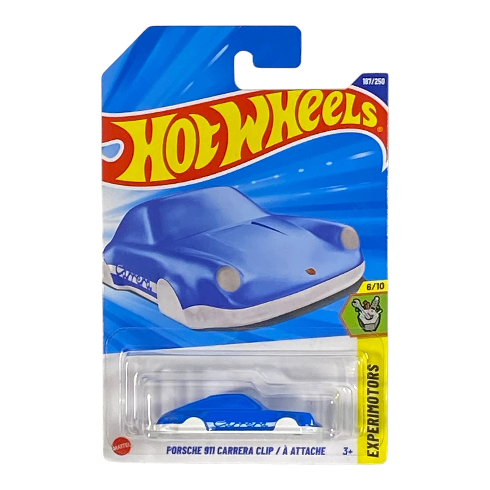 Hot Wheels Porsche 911 Carrera Clip / A Attache - Experimotors Series 6/10 Main image