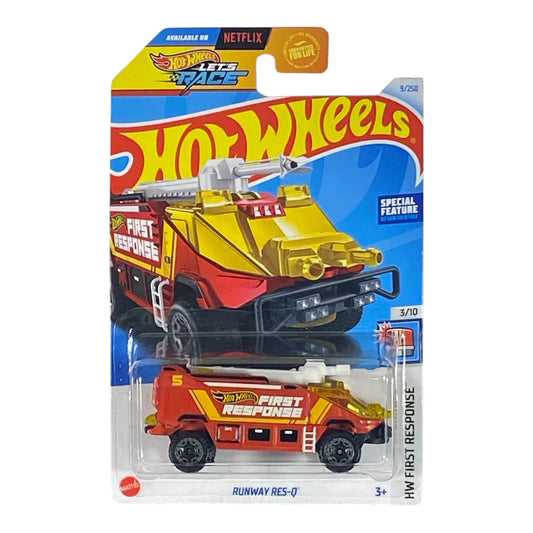 Hot Wheels Runway Res-Q - First Response Series 3/10