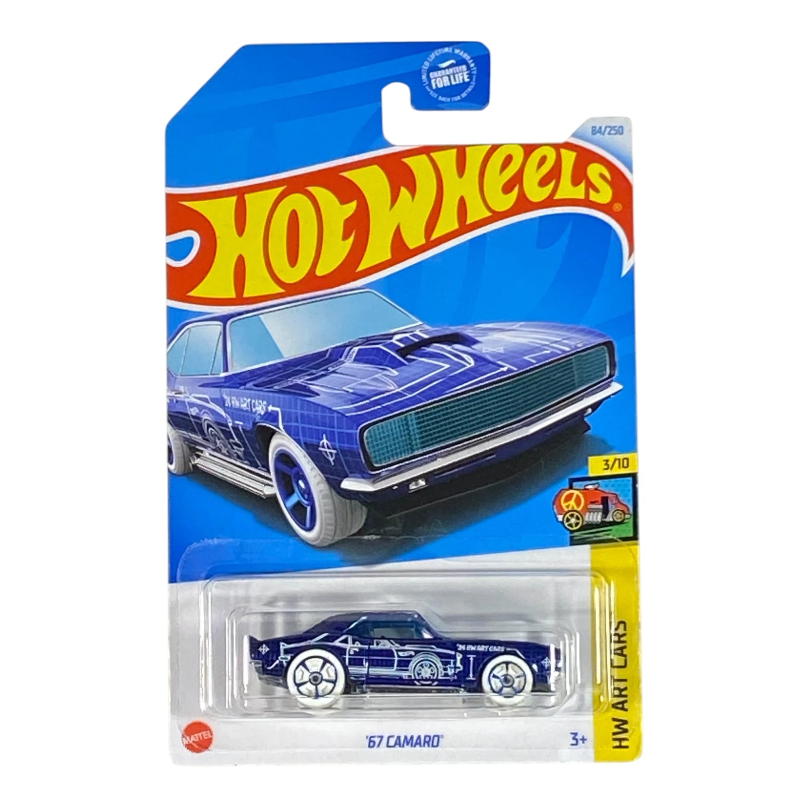 Hot Wheels '67 Camaro - HW Art Cars Series 3/10