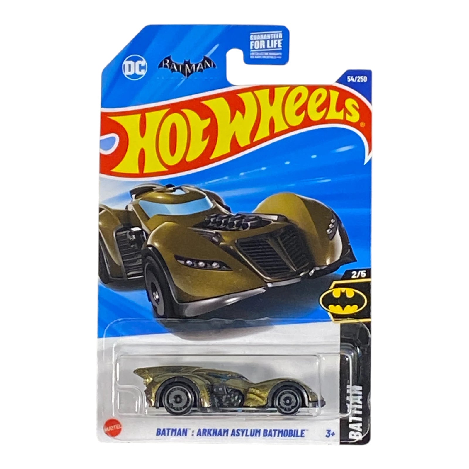 Hot Wheels Batman Arkham Asylum Batmobile - Batman Series 2/5 Main image
